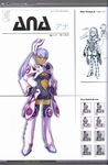  anna_(phantasy_star) blue_eyes concept_art dark_skin gloves hands_on_hips highres lavender_hair long_sleeves looking_at_viewer phantasy_star phantasy_star_zero pointy_ears ponytail side_ponytail simple_background smile thighhighs 