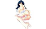  apron breasts nanjou_chidori nipples panties panty_pull photoshop pussy sakura_bitmap suzuhira_hiro thighhighs uncensored underwear white 