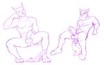  balls canine duo equine erection erections fit hairy_balls horse huge_penis male mammal muscles nude penis plain_background pubes sethpup sitting spread_legs spreading uncut white_background wolf 