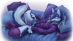  absurd_res anthro bed blue_eyes blue_fur blue_hair blue_nose blue_penis blue_theme bulge canine chest_tuft clothing cool_colors crossdressing curiodraco cute ear_piercing erection fur girly hair hi_res hoodie humanoid_penis kitaii lace legwear long_hair lying male mammal multicolor_fur on_back panties panty_pull penis piercing pillow pinup pose seductive shirt side_view solo spread_legs spreading stockings tail_between_legs thigh_highs tuft two_tone_fur two_tone_hair underwear white_fur wolf 