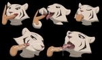  anthro balls cum cum_in_mouth cum_inside disembodied_penis duo erection eyes_closed father_of_the_pride feline fellatio humanoid_penis invalid_tag licking male mammal open_mouth oral oral_sex penis plain_background sequence sex solo_focus the_giant_hamster tongue tongue_out victoria 