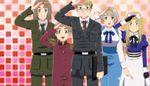  animated animated_gif axis_powers_hetalia belarus_(hetalia) breast_smother computer estonia_(hetalia) fall laptop latvia_(hetalia) lithuania_(hetalia) lowres poland_(hetalia) ribbon salute ukraine_(hetalia) 