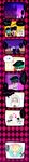  absurdres anger_vein argyle argyle_background bad_id bad_pixiv_id black_hair blonde_hair chibi closed_eyes comic earrings fang ghost_costume gift green_eyes halloween halloween_costume headband heart higashikata_jousuke highres hirose_kouichi house hug jewelry jojo_no_kimyou_na_bouken kishibe_rohan long_image matcha_cream_v multiple_boys night night_sky nijimura_okuyasu open_mouth pompadour purple_eyes sky smile star_(sky) starry_sky sweatdrop tall_image translated 