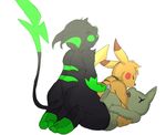  anal eroborus gay larvitar male nintendo pikachu pok&eacute;mon raichu video_games wendell 