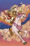  equine female feral horn horse human male mammal masters_of_the_universe she-ra swift_wind sword terrydodson weapon winged_unicorn wings 