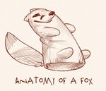  english_text fox humor male mammal sketch solo syynx text 