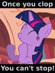  animated clapping equine female friendship_is_magic horn mammal meme my_little_pony text twilight_sparkle_(mlp) unicorn 