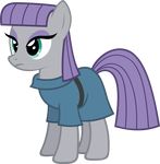  alpha_channel earth_pony equine female feral friendship_is_magic fur grey_fur hair horse mammal maud_pie_(mlp) my_little_pony plain_background pony purple_hair solo transparent_background zacatron94 