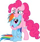  alpha_channel blue_eyes blue_fur cutie_mark duo earth_pony equine female feral friendship_is_magic fur hair hi_res horse hug mammal multi-colored_hair my_little_pony one_eye_closed open_mouth pegasus pink_fur pink_hair pinkie_pie_(mlp) plain_background pony purple_eyes rainbow_dash_(mlp) rainbow_hair rainbow_tail smile transparent_background wings zacatron94 