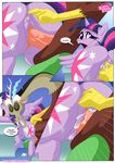  anal anal_fingering anal_penetration balls bbmbbf butt comic cum cum_in_pussy cum_inside cutie_mark discord_(mlp) draconequus duo english_text equestria_untamed equine erection fangs female fingering friendship_is_magic horn male mammal my_little_pony orgasm penetration penis pussy sex straight text tongue tongue_out twilight_sparkle_(mlp) vaginal vaginal_penetration winged_unicorn wings 
