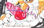  anthro balls balto_(film) canine comic crossover disney dog feline gay holidaypup interspecies jungle_book knot malamute male mammal oral penis precum sheath shere_khan steele tiger villainous 