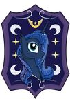  blue_hair equine friendship_is_magic fur hair hi_res horn mammal my_little_pony princess princess_luna_(mlp) royalty smile solo spectty stars teal_eyes unicorn vector 