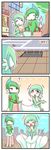  4koma comic commentary_request gallade gardevoir gen_2_pokemon gen_3_pokemon gen_4_pokemon highres medicham no_humans parody pokemon pokemon_(creature) sougetsu_(yosinoya35) sudowoodo 