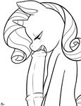  animal_genitalia blush dickgirl equine erection eyelashes friendship_is_magic hair half-closed_eyes horn horsecock intersex mammal megasweet my_little_pony penis rarity_(mlp) solo unicorn 