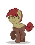  animated burping cute english_text equine eyes_closed female horse low_res mammal my_little_pony open_mouth plain_background pony solo text transparent_background young 
