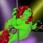  dancing female fluffy_pony my_little_pony pole pole_dancing pussy shadysmarty 