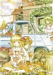  aki_minoriko aki_shizuha antennae apple blonde_hair blue_eyes blue_hair bow car carrot cigarette cirno colored_pencil_(medium) cup eating food fruit gloves grapes green_eyes green_hair ground_vehicle hair_bow hair_ornament harvest hat highres house ice ice_wings indian_style juliet_sleeves kazami_yuuka long_sleeves master_(4th) mob_cap motor_vehicle multiple_girls one_eye_closed open_mouth puffy_short_sleeves puffy_sleeves pumpkin red_eyes shirt short_sleeves siblings sisters sitting skirt sky teacup teapot touhou traditional_media watercolor_(medium) white_gloves wings wiping_face wriggle_nightbug yellow_eyes 