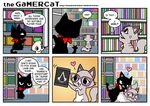  animated bubble cat clothing comic cute dialog edit english_text eyewear feline female forced fur gamer_cat gamercat games glasses glitch_(character) humor male mammal open_mouth penetration penis pussy rape samantha_whitten scarf sex straight text tongue vaginal vaginal_penetration 