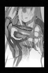  greyscale hands highres hitsugi_no_chaika layla_(hitsugi_no_chaika) monochrome namaniku_atk 