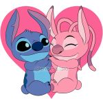  &lt;3 &lt;3_background 2018 alien angel_(lilo_&amp;_stitch) antennae back_markings black_eyes blue_claws blue_fur blue_nose blue_pawpads claws digital_media_(artwork) disney duo enisestudio experiment_(species) eyes_closed fur hand_holding happy head_tuft holidays lilo_and_stitch markings notched_ear pawpads pink_fur purple_nose purple_pawpads romantic_couple simple_background sitting small_tail smile stitch tuft valentine&#039;s_day watermark white_background 