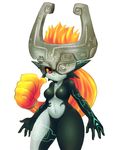  bad_id bad_tumblr_id breasts clenched_hand fang helmet highres imp long_hair mato_spectoru midna neon_trim no_nipples nude one_eye_covered pointy_ears prehensile_hair red_eyes small_breasts smile solo the_legend_of_zelda the_legend_of_zelda:_twilight_princess thick_thighs thighs wide_hips yellow_sclera 