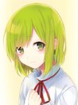  green_eyes green_hair kagerou_project kido_tsubomi long_hair ocha_(hutuumikan) solo younger 