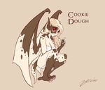 cookie_dough crouching female gargoyle looking_at_viewer monster monster_girl wings zedrin 