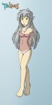  barefoot breasts brown_nose female hair human hybrid lingerie looking_at_viewer mammal nishizumi77 open_mouth panties plain_background pose raine_(twokinds) short_hair silver_hair standing toes tom_fischbach translucent twokinds underwear webcomic yellow_eyes 