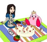  alice alice_madness_returns american_mcgee&#039;s_alice american_mcgee's_alice bronze_stew cake crossover food kirby kirby_(series) kirby_64_the_crystal_shards maximum_tomato minigame 