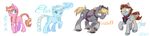  absurd_res blue_eyes blue_fur brown_hair cutie_mark earth_pony english_text equine frozen_(movie) fur graystripe64 grey_fur group hair hi_res horn horse kristoff_(frozen) looking_at_viewer mammal my_little_pony pegasus pink_fur plain_background pony prince_hans_(frozen) princess_anna_(frozen) queen_elsa_(frozen) smile text unicorn white_background white_hair wings 