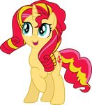  absurd_res alpha_channel cutie_mark equestria_girls equine female feral hair hi_res horn horse mammal my_little_pony pony smile solo sunset_shimmer_(eg) theshadowstone unicorn 