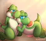  absurd_res anthro bdsm big_nose blush bondage bound cum cum_on_face cum_on_hand cum_on_penis cum_on_tongue cute duo erection fellatio footwear gay genital_slit half-closed_eyes handjob happy hi_res licking looking_down lying male mario_bros nintendo nude nurinaki on_floor on_stomach oral oral_sex orgasm penis rope sex shoes sitting slit smile spikes tongue tongue_out video_games yoshi 