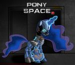  dead_space equine female feral friendship_is_magic horn horse mammal my_little_pony pony princess_luna_(mlp) solo winged_unicorn wings zantyarz 