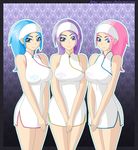  big_breasts breasts female friendship_is_magic human humanized looking_at_viewer lotus_(mlp) mammal my_little_pony smile solo vera_(mlp) zantyarz 