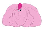  calorie friendship_is_magic fur hair happy morbidly_obese my_little_pony overweight pink_fur pink_hair pink_skin pinkie_pie_(mlp) 