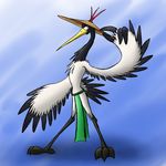  bird crane kung_fu_panda loincloth male master_crane pose semi-nude solo thighs whereiam 