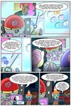  comic english_text equine fallout_equestria fluttershy_(mlp) friendship_is_magic group machine madmax mammal mechanical my_little_pony rarity_(mlp) robot safe sweetie_bot text 