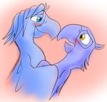  bird blu blush duo feral feral_on_feral gay macaw male parrot rio rio_2 roberto whereiam 