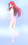  1girl absurdres ass barefoot circus circus_(studio) da_capo highres nipples nude red_hair shirakawa_kotori solo 