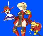  alice_margatroid blonde_hair blue_eyes book cosplay doll dress final_fantasy final_fantasy_xi gloves hairband hat hourai_doll long_hair red_mage red_mage_(cosplay) renku shanghai_doll short_hair sword the_iron_of_yin_and_yang thighhighs touhou weapon yellow_eyes 