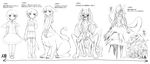  6+girls abubu alien character_request copyright_request female gauna japanese_text looking_at_viewer monochrome monster monster_girl multi_limb multiple_girls shiraui_tsumugi sidonia_no_kishi taur text translated translation_request wings young 