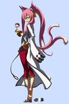  blazblue candy female kokonoe photoshop pink_hair poke_ball pokeball pokemon solo 