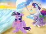  beach bikini dragon drink equine eyes_closed female friendship_is_magic glowing group hair horn kakashischika laugh levitation magic mammal my_little_pony outside pillow pink_hair purple_eyes purple_hair rarity_(mlp) sand sea seaside shell sky spike_(mlp) starfish straw sun sunset sweetie_belle_(mlp) swimsuit towel twilight_sparkle_(mlp) two_tone_hair umbrella unicorn water wet winged_unicorn wings 