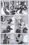 comic costume cub dialog dragon english_text equine female feral friendship_is_magic group hair hat horn jaxonian kick male mammal mare_do_well_(mlp) my_little_pony restrained spike_(mlp) sweetie_belle_(mlp) text unicorn young 