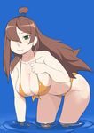  artist_request bikini chikutan_network green_eyes naruto naruto_shippuuden red_hair swimsuit terumi_mei 