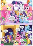  anthro applejack_(mlp) bbmbbf big_breasts breasts cleavage clothed clothing comic dialog dragon english_text equestria_untamed equine female fluttershy_(mlp) friendship_is_magic horn horse male mammal my_little_pony pegasus pinkie_pie_(mlp) pony rainbow_dash_(mlp) rarity_(mlp) skimpy spike_(mlp) text twilight_sparkle_(mlp) unicorn winged_unicorn wings 