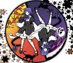  cat cup evil_grin evil_smile frederica_bernkastel grin rotational_symmetry saya6382 skull smile tea teacup umineko_no_naku_koro_ni 