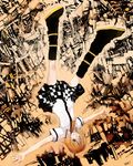  bad_id bad_pixiv_id blonde_hair falling kagamine_rin nobusnow outstretched_arms solo spread_arms tiger_rampage_(vocaloid) upside-down vocaloid 