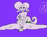  anthro big_breasts breasts butt chubby dragon female goodra invalid_tag looking_at_viewer nintendo nipples nude plain_background pok&#233;mon pok&eacute;mon pussy slime smile solo video_games yugklabs 