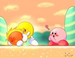  :o ? afternoon alien anthro bald blush cum cute eyes_closed footwear from_behind gay half-closed_eyes hi_res kirby kirby_(series) lying male moon mr._bright mr._shine nintendo nude on_front open_mouth orgasm outside penetration sex shoes spice5400 standing sun tongue video_games 